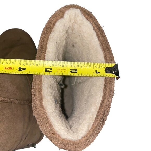 Bearpaw Womens Suede Shearling Lined Winter Boots Size 10 - Picture 8 of 8